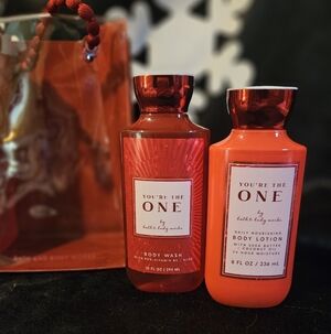 NWT Bath and Body Works You're The One Trio - Red and White